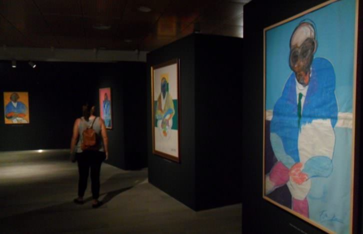 Vista de la exposición de Francis Bacon en la Fundación Bancaja.