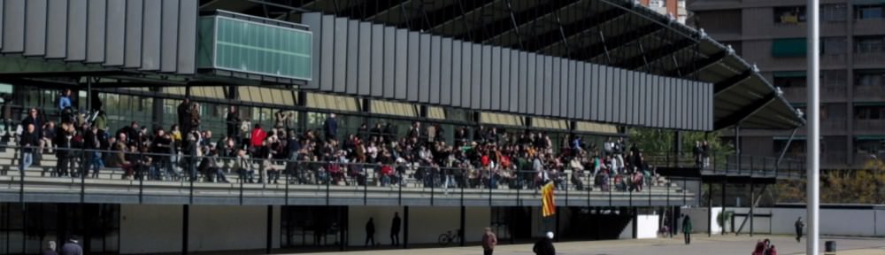 Luz Broto, Ocupar una tribuna, 2013. Imagen cedida por la Fundació Suñol.