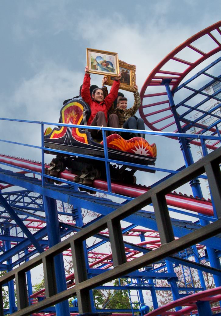 Obra de "Feria", Iñaki Larrimbe. Imagen cortesía de ARTIUM.