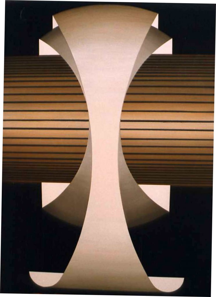 Rinaldo Paluzzi. S/T, 2000, acrílico sobre tabla, 60 x 45cm. Imagen cortesía de J. Martín