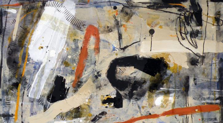 Aoul, de Laura Iniesta, de su exposición De puño y letra. Imagen cortesía de la galería Alba Cabrera
