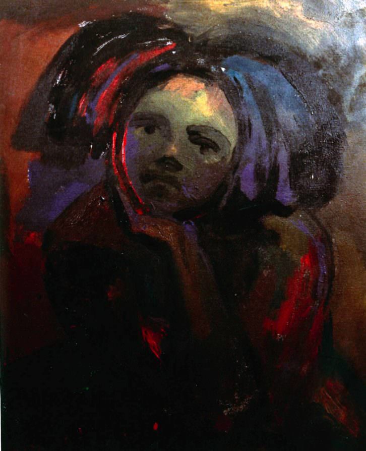 Retrato de niña, de Carlos Romero. Imagen cortesía de ESAT.