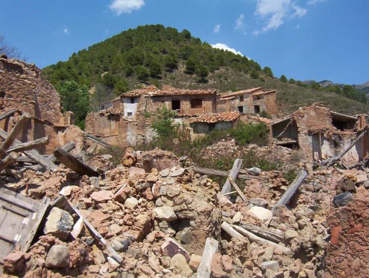 Despoblado de Suera Alta. Pueblos valencianos abandonados. Foto: Agustín Hernández