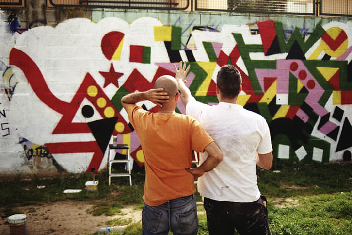 "Around Graffiti". Imagen por cortesía de Carmen Gray.