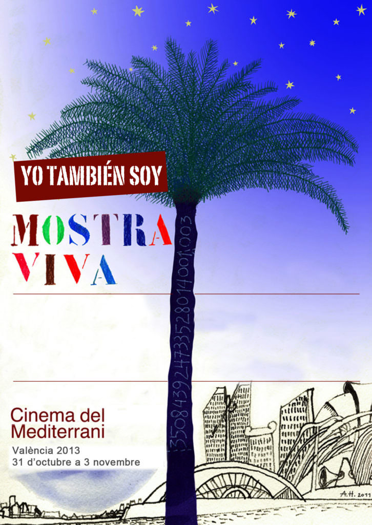 Cartel de Mostra Viva / Cinema del Mediterrani.