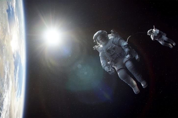 Fotograma de Gravity, película de Alfonso Cuarón.