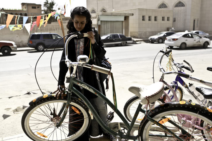 La bicicleta verde, de Haifaa Al-Mansour, presentada en Cinema Jove, nominada a las Oscar de este año. Imagen cortesía de Cinema Jove.