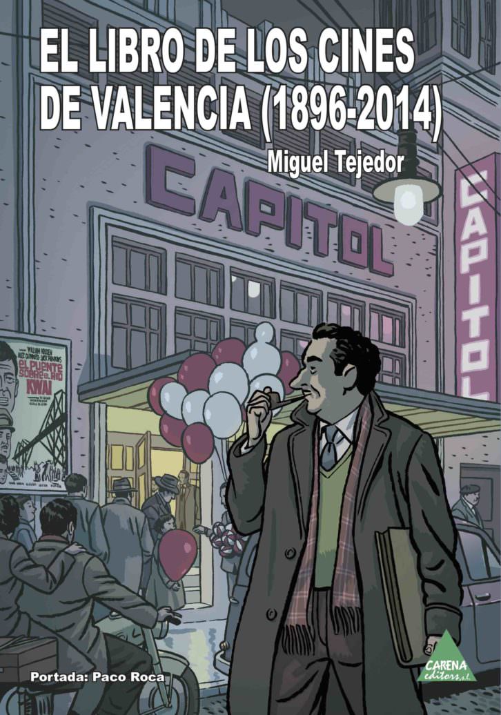 Portada de 'El libro de los cines de Valencia', de Miguel Tejedor.