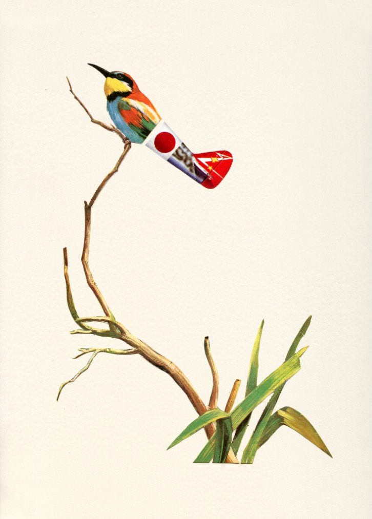 Collage. Obra de Valero Doval. Imagen por cortesía de la galería.
