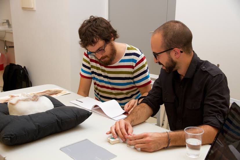 Fermín Jimenez y Rubén Espada. Fotografía de Verónica Francés