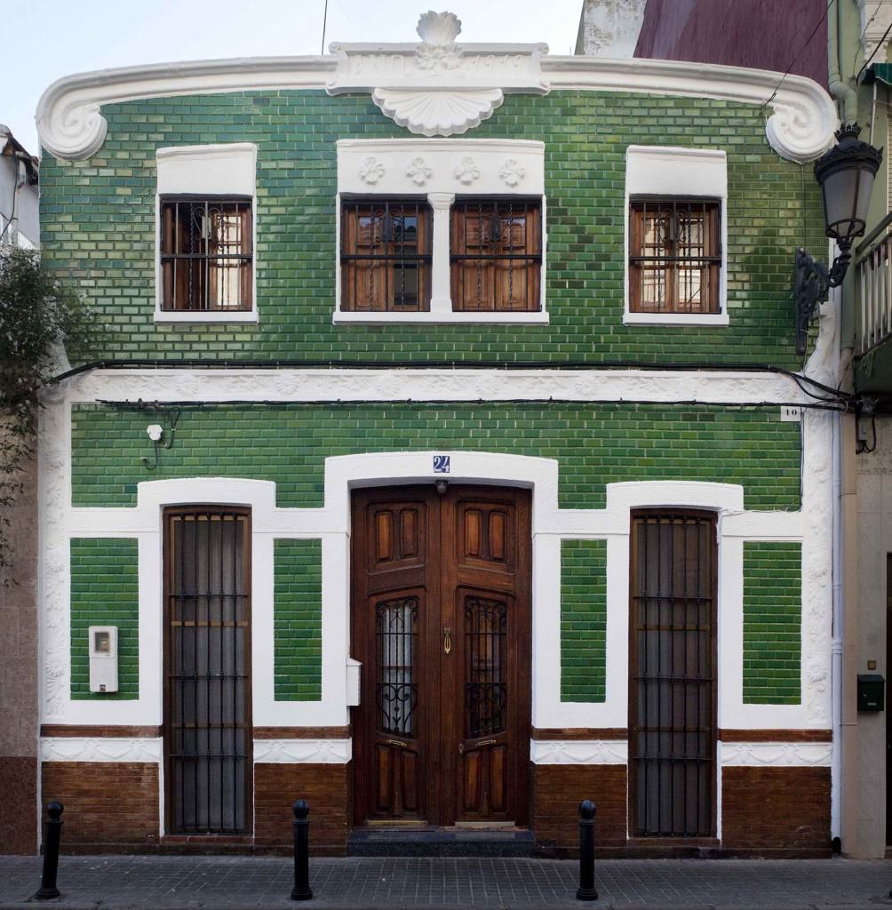 Vivienda de El Cabanyal. Foto: Germán Caballero.