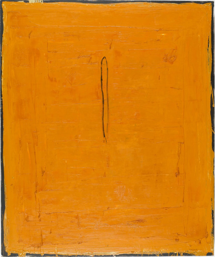 José Hernández Pijuan. Ocre i Xiprer, núm 4, 1988. (Colección Josep Suñol). Imagen cortesía de la Fundación Suñol.