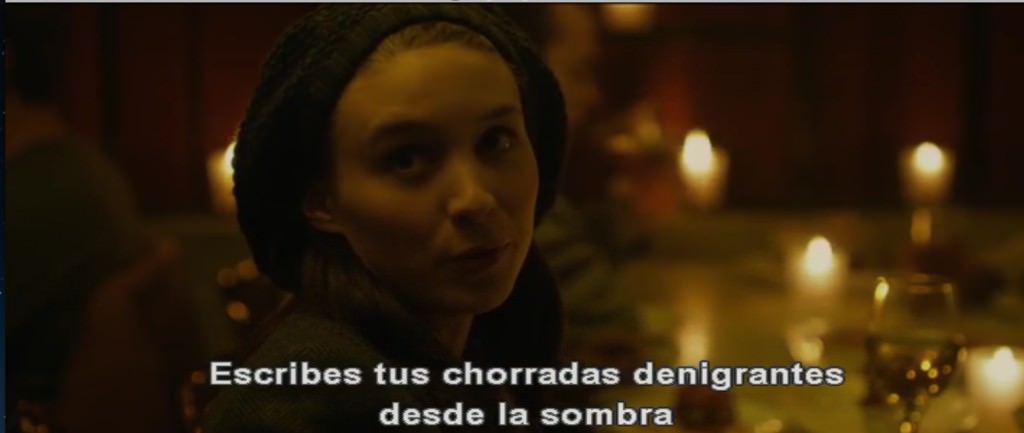 Rooney Mara en 'La red social', de David Fincher. 