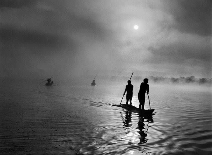 Fotografía de Sebastiao Salgado en la exposición 'Génesis'. Imagen cortesía de CaixaForum