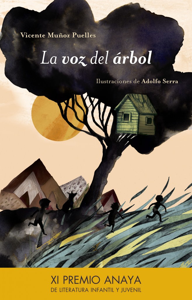 Portada del libro 'La voz del árbol', de Vicente Muñoz Puelles. Imagen cortesía de Editorial Anaya.