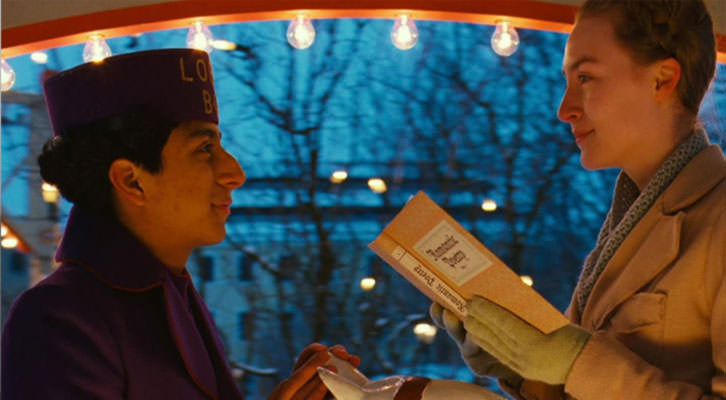 Fotograma de 'El gran hotel Budapest', de Wes Anderson.