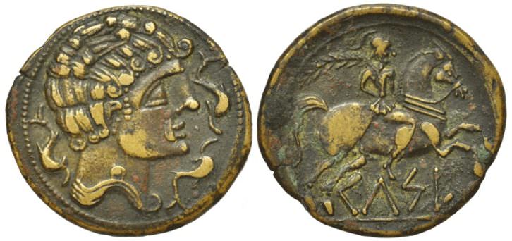 Monedas de la exposición 'Historias en miniatura. Nuestras primeras monedas', en el Museo de Prehistoria de Valencia. Imagen cortesía del museo.