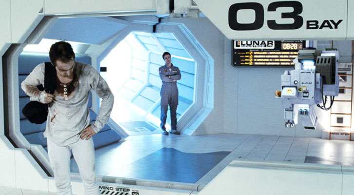 Fotograma de 'Moon', de Duncan Jones. Nits de cinema al claustre de La Nau.