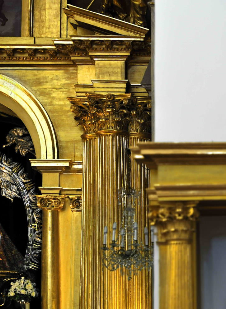 Joaquín Bérchez. Retablo mayor del templo del Hospital de la Caridad de Illescas. Imagen cortesía del autor.