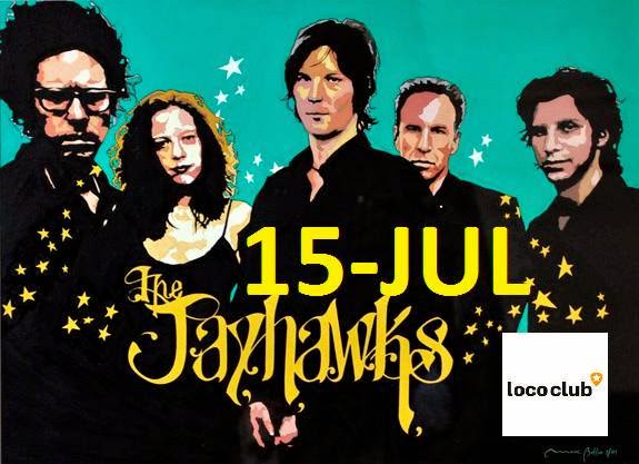 THE JAYHAWKS -  CARTEL DEL CONCIERTO en EL  LOCO