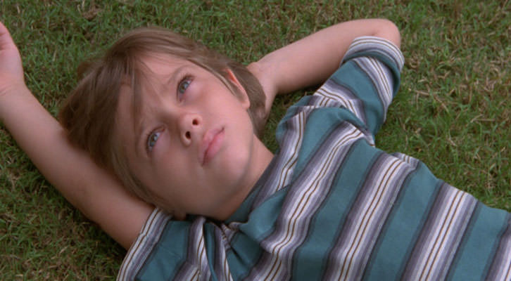 Ellar Coltrane, de niño, en 'Boyhood' de Richard Linklater.