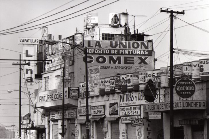 Fotografía de Bernard Plossu del libro '¡Vámonos! Bernard Plossu en México'. Imagen cortesía de Railowsky.