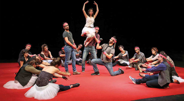 Cor de Teatre con su 'Operetta' en el MIM de Sueca. Foto: Sylvie Yeteryan.