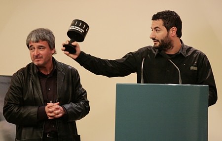 César Martí, junto a Toni Benavent.