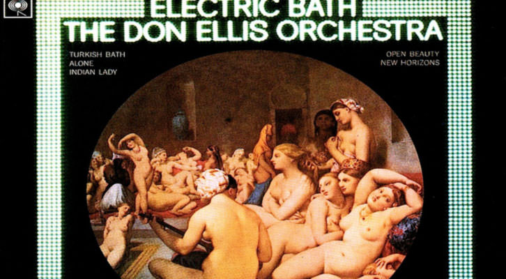 Detalle de la portada del mítico disco 'Electric Bath' de Don Ellis, que será la producción propia de Jimmy Glass, dirigida por Perico Sambeat. 