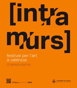 Cartel de la I Edición de INTRAMURS. Festival per 'lart a València.
