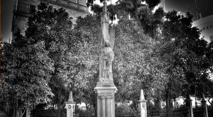 Jardín de la Batllía, una de las rutas de Luis Vives. Imagen cortesía de Francesc Hernàndez.