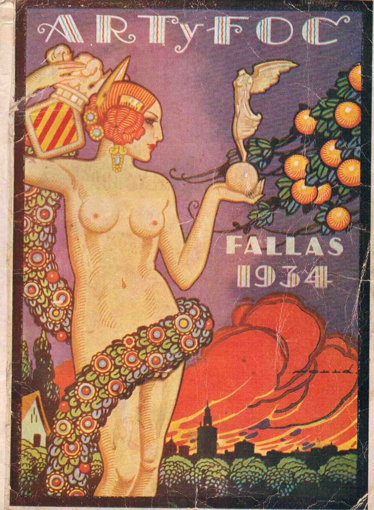 Una de las ilustraciones recogidas en el libro 'Figues i naps' de Rafael Solaz. Imagen cortesía del autor.