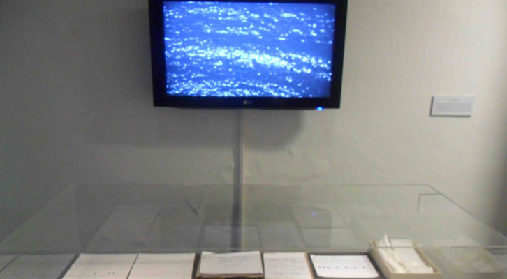 Obra de Blanca Montalvo en 'Mar-Mar'. Octubre Centre de Cultura Contemporània. 