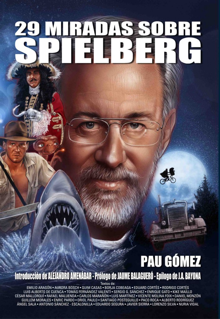 Portada del libro '29 Miradas sobre Spielberg', de la editorial El Búho de Minerva.