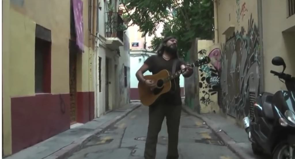 Miguel Landete. Fotograma de Senior - Gran. Water Tapers. (https://www.youtube.com/watch?v=eEP9VnG9WFc)