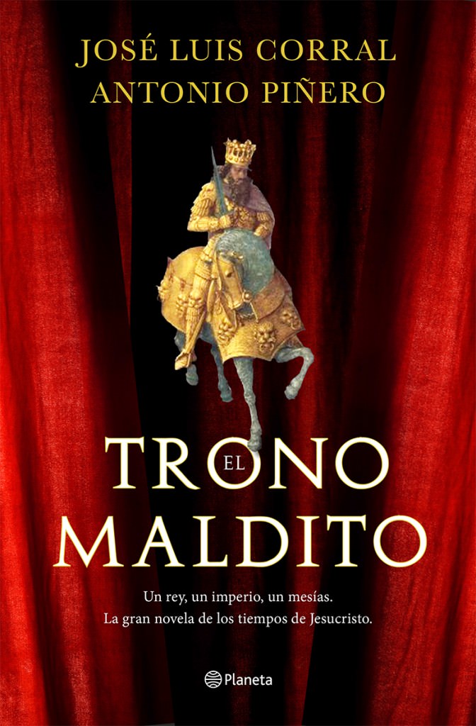 Portada del libro 'El trono maldito'. Editorial Planeta.