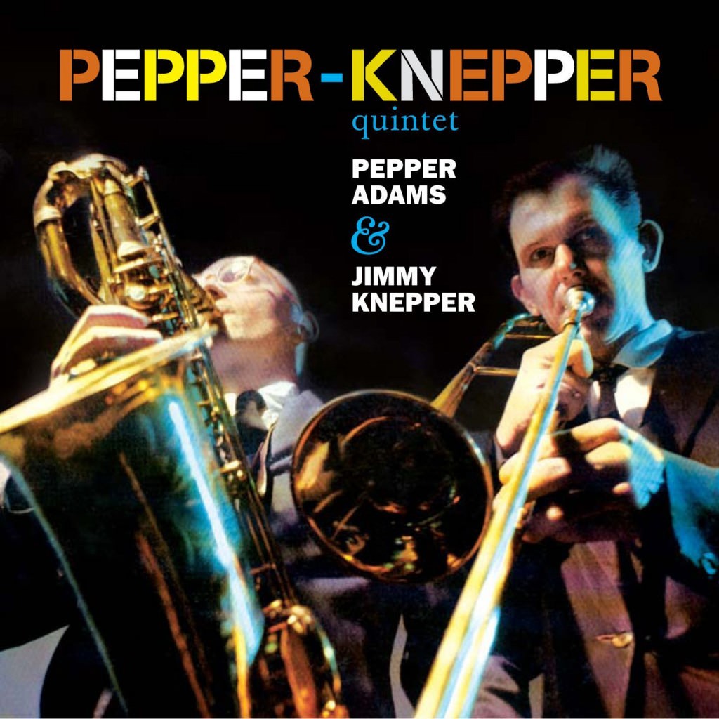 Portada del disco de Pepper & Knepper Quintet.