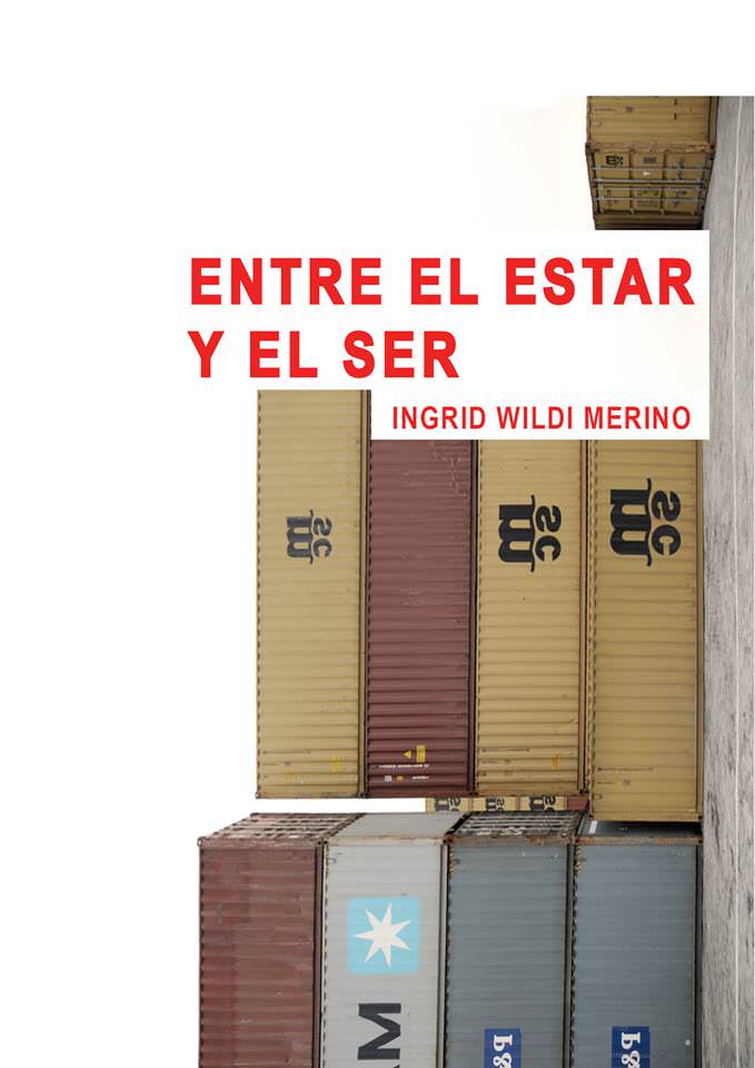 Cartel anunciador de la exposición de Ingrid Wildi Merino en Galería Aural.