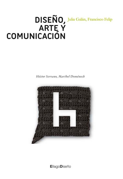 Portada libro: Diseño, arte y comunicación, de  
