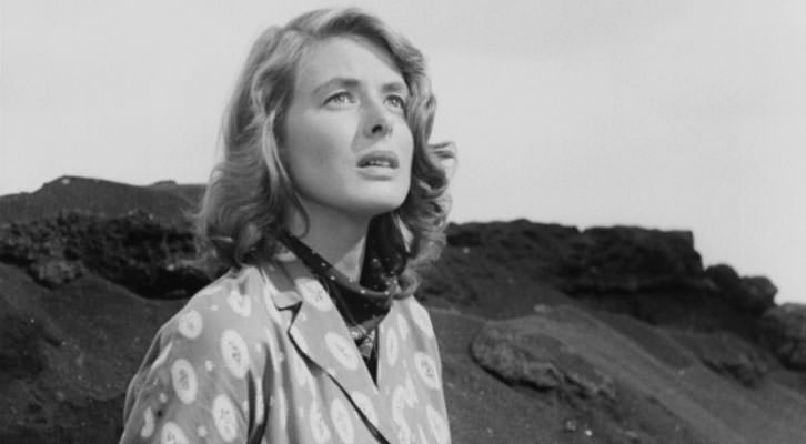 Ingrid Bergman en un fotograma de 'Stromboli', de Roberto Rossellini. IVAC La Filmoteca.