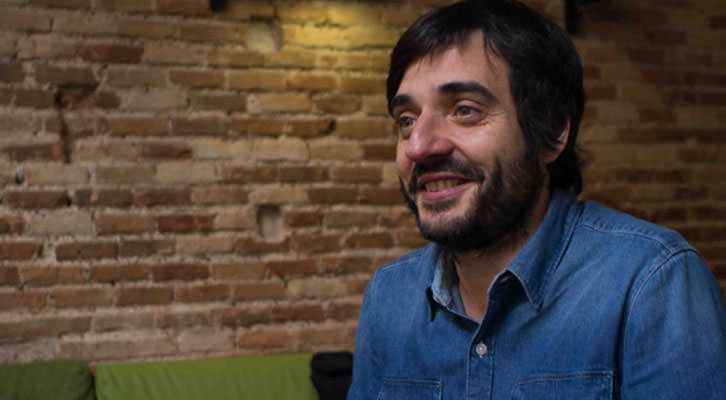 Vicente Martínez, en los Desayunos Makma de Lotelito. Fotografía: Gala Font de Mora. 