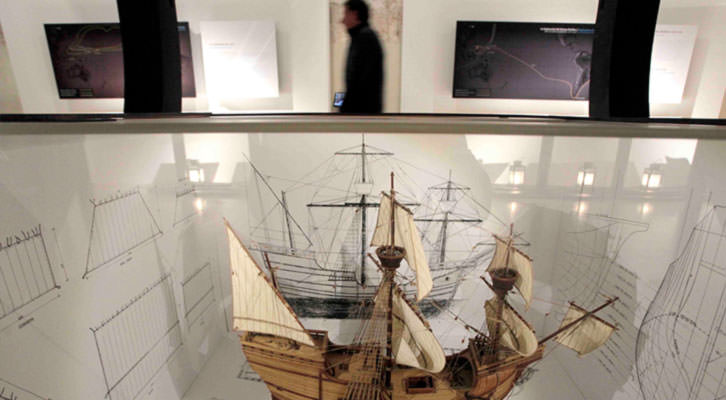 Imagen de la exposición 'Pacífico. España y la Aventura de la Mar del Sur'. Cortesía del Centro del Carmen. 