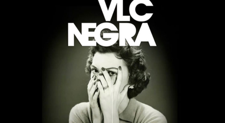 Cartel de Valencia Negra, obra de Gustavo Ten. Cortesía de VLC Negra.