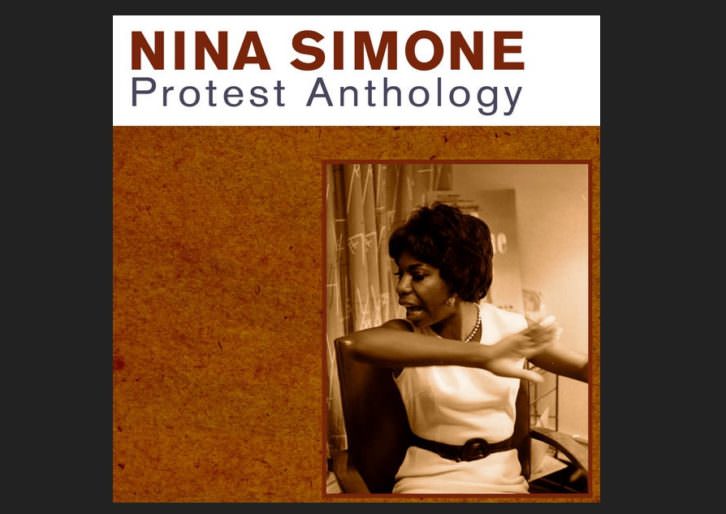 Portada del disco de Nina Simone 'Protest Anthology'.