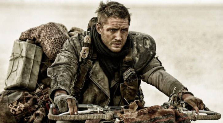 Tom Hardy en un fotograma de 'Mad Max: Furia en la carretera', de George Miller.