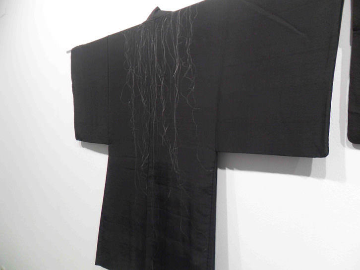 Obra de Masako Takahashi en la Galería Charpa de Valencia.