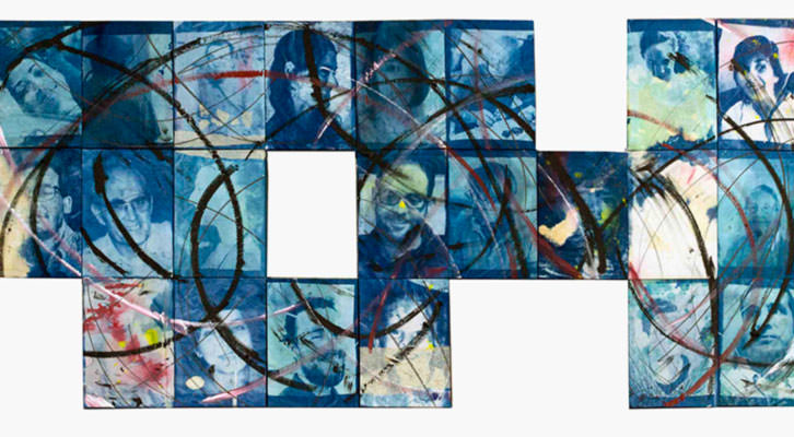 Obra de Carlos Sebastiá en la exposición 'Memory' en See Gallery de Beijing. Imagen cortesía del autor.