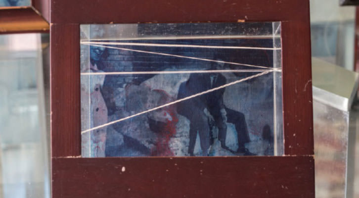 Obra de Carlos Sebastiá en la exposición 'Memory' en See Gallery de Beijing. Cortesía del autor.
