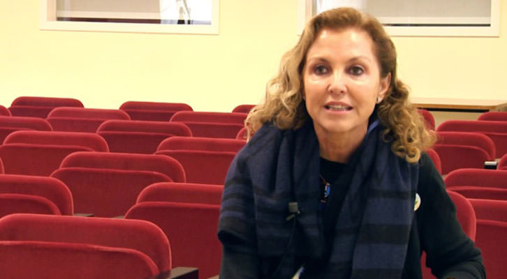 Mariángeles Fayos, presidenta de AVETID, en el video del estudio sobre Nuevas Fórmulas de Gestión de Festivales. Universitat de València. 