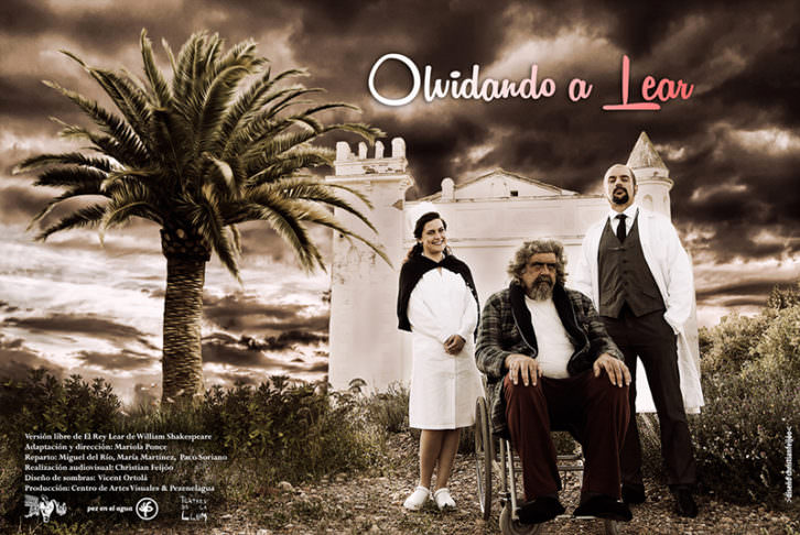 Cartel de la obra 'Olvidando a Lear, de Mariola Ponce. Cortesía de Sala Russafa.